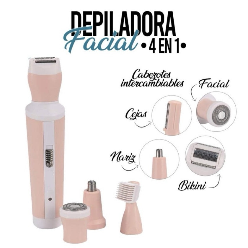 HydraSmooth - Depiladora 4 en 1